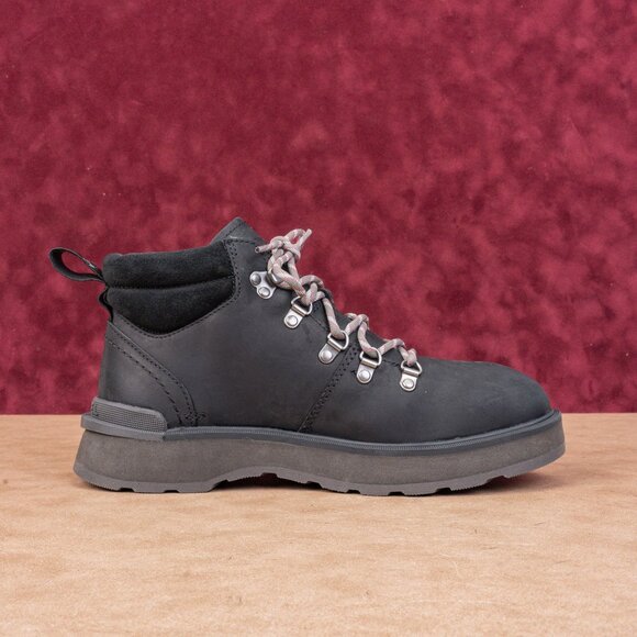 Sorel Women Hi Line Hiker Black Leather Lace-up Hiking Boots sz 10US EUR41 - Picture 8 of 8
